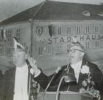 Protokoller Philipp Göbel und Präsident Georg Nothnagel