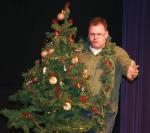 Thorsten Wicht als Bauer im Weihnachtsstress